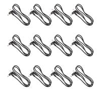 BESTonZON 12pcs Guitar Pedal Power Cord Dc Male to Male Patch Cable for Electric Guitar Pedals Professional Power Supply Connection