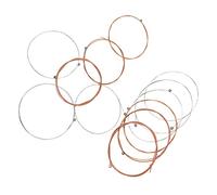 BESTonZON 12pcs Guitar String Acoustic Guitar Strings Playing in Music Studios Home