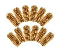 BESTonZON 12pcs Guitar Tremolo Bridge Screws Metal Screws for Bridge Saddles Guitar String Locking Replacements for Parts