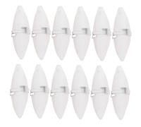 BESTonZON 12pcs Hamster Teeth Chewing Natural Cuttlefish Bone with Hooks for Small Pets Calcium Supplement Exercise for Rabbits Guinea Pigs Squirrels