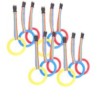 BESTonZON 12pcs Lost Leash for Toddlers Round Handles Detachable Design for Daycare and Outdoor Safety Includes Walking Rope for Kindergarten Classroom Transitions
