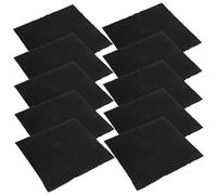 BESTonZON 12pcs Microfiber Cleaning Cloths for Guitar Violin Piano Reusable Fast Fret String Cleaner Tool Cleaner Super Absorbent Cloth
