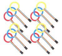 BESTonZON 12pcs Preschool Walking Rope with Round Handle Outdoor Group Leash for Teachers and Kindergarten Transition Line for Playground Safety and Queue Management