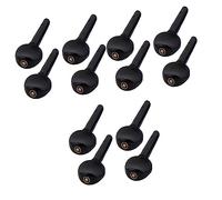 BESTonZON 12pcs Professional Oud Tuning Pegs for String Instruments Crafted from Ebony Material for Oud Part Replacement Use As Tuner Keys for Violin Tuning Pegs