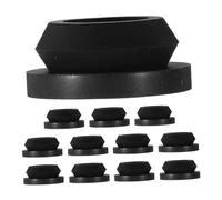 BESTonZON 12pcs Rv Stove Top Grommets Bumpers Compatible with Popular Atwood Gas Stove Grates Enhancing Outdoor Cooking Stability in Camper Trailer