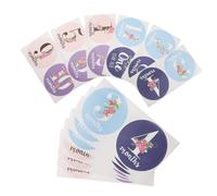 BESTonZON 12pcs Set Baby Milestone Stickers Sticker para Milestone Cards Baby Girl Self-Adhesive Stickers Newborn Stickers Baby Monthly Stickers Baby Belly Stickers Baby Boy U.k. Paper