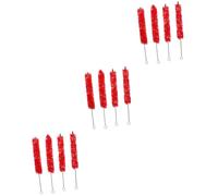 BESTonZON 12pcs Simple Clarinet Cleaner Useful Clarinet Brush Portable Brush for Cleaning Woodwind Instruments Muc off Random Color