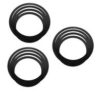 BESTonZON 12pcs Snare Drum Mute Delicate Home Practice Accessory Creative Snare Drum Supply Dampener Ring