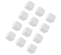 BESTonZON 12pcs Turtle Tank Mineral Calcium Blocks White Natural Calcium Chewing Stones Rich Trace Elements Safe for Aquatic Animals Water Quality Stabiliser for Aquarium