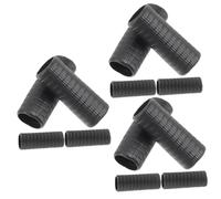 BESTonZON 12pcs Violin Bow Grip Professional Rubber Violin Bow Grip Part for Adults Beginners Musical Equipment Accessory Instrument