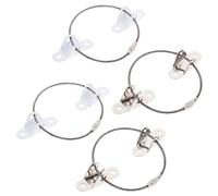 BESTonZON 12sets Furniture Safety Straps Boy Girl Proofing Straps for Cabinets Corner Protectors Home Safety