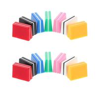 BESTonZON 14Pcs 4Mm Dj Mixer Fader Knob Caps Set - Universal Potentiometer Slider Covers for Controller Mixing Console - Replacement Fader Caps for Studio Equipment