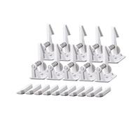 BESTonZON 14pcs Boy Girl Spring Lock Safety Locks Pinch for Boys and Girls Cabinet Use and Doors