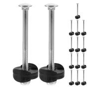 BESTonZON 15 Sets Trampoline Replacement Screws Long Loose Stability Tool for Compatibility Weatherproof Robust Construction for Various Trampoline Models