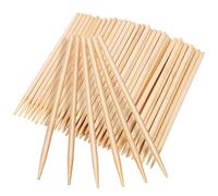 BESTonZON 150Pcs Wooden Scratch Stylus Pens Bamboo Craft Sticks for Scratch Paper Drawing DIY Art Tools Suitable for and Adults
