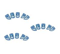 BESTonZON 15pcs Colorful Guitar Finger Picks Thumb and Index Picks for Acoustic Electric and Bass Guitars and Ergonomic Design for Enhanced Comfort and