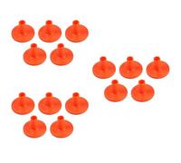 BESTonZON 15pcs Rustproof Drum Pad Stand Cymbal Sleeves Drum Practice Pad Stand Essential Drumming Emergency Kit