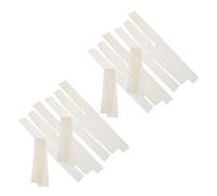 BESTonZON 16pcs Bamboo Flute Membrane Flute Films Natural Reed Diaphragms Bamboo Accessories for Chinese Dizi Instrument Supplies