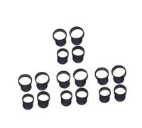 BESTonZON 16pcs Drum Finger Picks Silicone Finger Drum Protectors for Hand Pan Tongue Sleeve for Knocking Playing Cover for Beginner