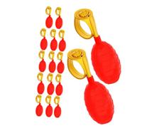BESTonZON 16pcs Spray Water Ring Prank Reusable for April Fools Day Halloween Party Summer Fun Creative Water Squirting Gadget for Joyful Celebrations and Tricky Entertainment