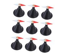 BESTonZON 16pcs Wing Shaped Magnetic Needle Physics Teaching Aids with Base Mini Magnetic Needles for Science Experiments and Magnetism Demonstration in Primary and Secondary Random Color