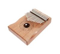 BESTonZON 17-key Thumb Piano Creative Kalimba Natural Wood for Musicians of Levels