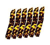 BESTonZON 18 Pcs Erhu Corner Protector Alto Sax End Plug Erhu Supplies Crash- Proof Pads for Erhu Corner Guard Erhu Protectors Tape Ash Tray for Cars Erhu Angle Corner Erhu Patches Celluloid