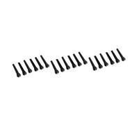 BESTonZON 18pcs Guitar Bridge Pin String Studs Pom Guitar Accessories Replacement for Acoustic Pins Fully Open Tuning Pegs