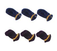 BESTonZON 18pcs Piano Foot Pad Protectors for Pedal Protective Sleeves for Plush Piano Pedal Covers Protect Your Musical Instruments Supplies