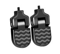 BESTonZON 1Pair Bike Rear Foot Rest Pegs Foldable Design Durable Construction Enhanced Stability for Long Rides Easy to Use for Mountain Biking and Cycling Adventures