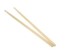 BESTonZON 1pair Maple Wood Drumsticks for Beginners Lightweight Percussion Instrument Smooth for Boys and Girls Adults for Jazz Orchestra Practice