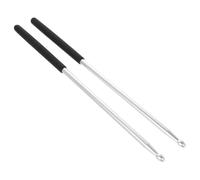 BESTonZON 1pair Weighted Aluminum Alloy Drumsticks for Acoustic and Jazz Drums for Beginners Versatile Music Sticks for Percussion Instruments and Performance
