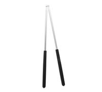 BESTonZON 1pair Weighted Aluminum Alloy Drumsticks for Jazz and Acoustic Drums Comfortable Grip Percussion Accessory Enhanced Striking Experience Compact Design