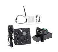 BESTonZON 1pc Instrument Sound Pick up Eq Sound Pick-up Acoustic Guitar Eq Pickup Amplifier E-4t Four Stage Guitar Mic Electric Guitar Electric Guitar Eq Equalizer Black