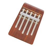 BESTonZON 1pc Kalimba Piano Reddish Brown Finger Piano for Beginners Thumb Portable Musical Instrument for Boys and Girls and Adults