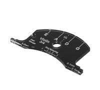 BESTonZON 1pc Multifunctional Violin Bridge Template Accurate Measuring Ruler for Simple Accessory for Violins Essential Tool for Chord Distance Measurement