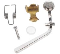BESTonZON 1pc Trombone Water Key Drainage Trombone Watergate Key Part Accessories Limen Bond Accessory Trombone Watergate Key Fittings Nickel-plated Brass Drain Valve Musical Instrument