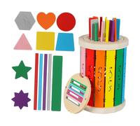 BESTonZON 1Set Color Sorting for Playroom Essential for Fine Motor Skills Development Engaging and with Cups for Preschool Learning Activities