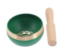 BESTonZON 1set Creative Meditation Singing Bowl with Rod Tibetan Bowl for Yoga Relaxation and for Meditation and Mindfulness Practice Design