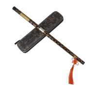 BESTonZON 1set Grade Bamboo Flute for Beginners Storage Box Handmade Portable Instrument for Easy Playing and Beautiful Sound Quality for Music