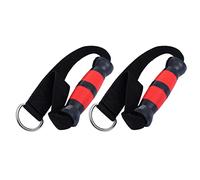 BESTonZON 1set Heavy Duty Workout Handle Resistance Band Pull Handle for Cable Machines DIY Fitness Equipment Accessories Portable and Lightweight for Home Gym and Physical Therapy 2pcs