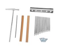 BESTonZON 1set Kalimba Tool Kit Tuning Hammer Keys Tines for Music Instrument Maintenance for Musicians and Beginners