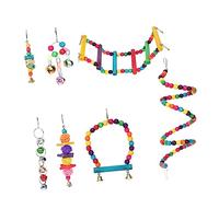 BESTonZON 1Set Parrot Funny Chew for Birds Durable Safe Material Promotes Intellectual Development for Entertainment Playtime
