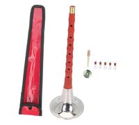 BESTonZON 1set Professional Suona for Beginners Traditional Chinese Wind Instrument Easy to Play Carry for Music Practice Performance Includes Reed Air Bag