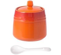 BESTonZON 1set Seasoning Jars Kitchen Condiment Storage Container for and Safe Porcelain Design for Home Organization and Easy Cleaning