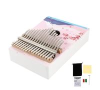 BESTonZON 1set Thumb Piano Kalimba Musical Instrument Ergonomic Design Beautiful Polished Finish for Beginners and Music Tuning Hammer