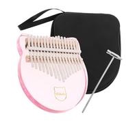 BESTonZON 1set Tone Kalimba Finger Piano Portable Acrylic Music Instrument for Beginners Lightweight Easy to Carry for Music Students Beautiful Melodies Comfortable Design