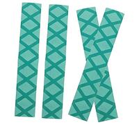 BESTonZON 2 Pairs Anti Slip Protectors for Drumsticks Non-slip Sleeve Irradiation Cross-linked Polyethylene Material Repeatable Water Washing Green Drumstick Grips for Drum Players