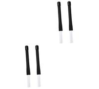 BESTonZON 2 Pairs Drum Kit Brush Drum Accessories Wire Brush Drums Accessories Retractable Drum Brushe Drum Sticks Drumstick Professional Drum Brush Jazz Drum Drummers Sticks Brush White