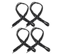 BESTonZON 2 Pairs Flat Ice Skate Laces Long Waxed Hockey Skate Accessories Cold Resistant Durable Shoelaces for Ice Hockey Skiing Outdoor Sports